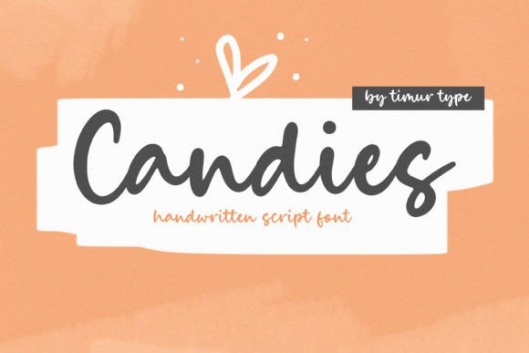 Exploring Candies: A Fresh Handwritten Font for Creative Projects