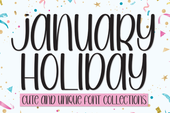 January Holiday: A Cool Handwritten Font for Creative Projects