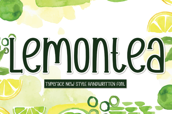 Lemontea: Your New Favorite Handwritten Font for Creative Projects